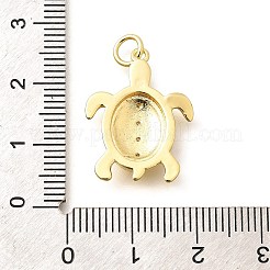 Латунные микро проложить кубического циркония подвески KK-Q040-02F-G