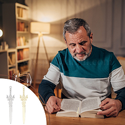 32 шт. 2 цвета стойки гальванизированный сплав большие подвески FIND-UN0002-85