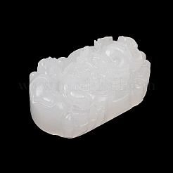 Резные подвески из натурального белого нефрита&nbsp;LS-G-S384-01E