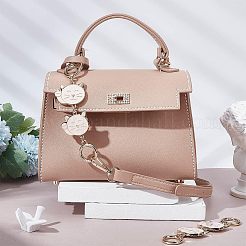 Цепи из сплава эмали для цепочек для кошельков&nbsp;PURS-WH0001-40