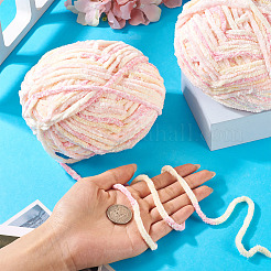 2 моток полиэфирной пряжи для вязания спицами и крючком OCOR-TA0003-09A