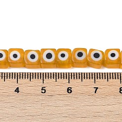 Ручной сглаза бусины бисер нитей LAMP-G166-16F