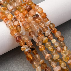 Крашеные природные сердолика бусы пряди G-F465-22