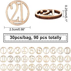 Древесины кабошонов&nbsp;WOOD-WH0017-03