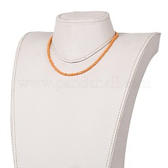Collane di perle di vetro rotonde&nbsp;NJEW-JN03207