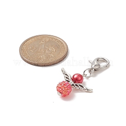 Подвеска из сплава и акрила HJEW-JM00971