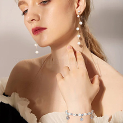 Подвески из сплава и латуни с кубическим цирконием&nbsp;ZIRC-AR0001-26