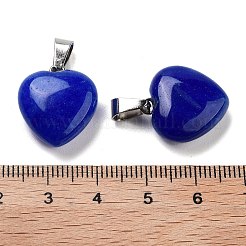 Encantos de jade blanco natural&nbsp;HEAR-PW0001-057-21