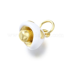 Латунь эмаль подвески&nbsp;KK-K400-29G-01