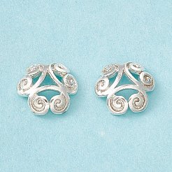 Латунные колпачки бисера KK-A172-09S