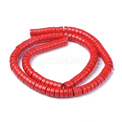 Синтетические нити бирюзового бисера G-Z006-C26