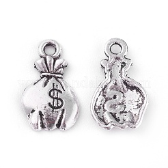 Pendentifs en alliage de style tibétain&nbsp;PALLOY-WH0053-12AS