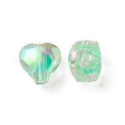 УФ-покрытие радужными переливающимися акриловыми бусинами OACR-F004-05B