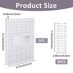 Бумажный нейл-арт дисплей цветная книга&nbsp;ODIS-WH0075-116C