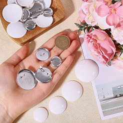 DIY-Kits zur Herstellung von Kuppelbroschen aus Eisen&nbsp;DIY-CA0007-04