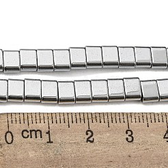 Chapelets de perles en hématite synthétique électrolytique sans magnétiques&nbsp;G-C106-B02-08B