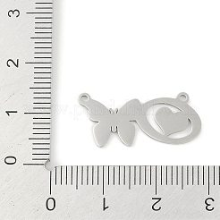 Anlaufgeschützte Anhänger aus 304er Edelstahl&nbsp;STAS-L279-002P-O