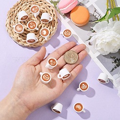 15 шт. 5 стиля подвески в виде напитков из непрозрачной смолы&nbsp;FIND-YW0007-46