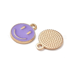 24шт 6 цвета сплава эмаль подвески&nbsp;ENAM-FP0001-65