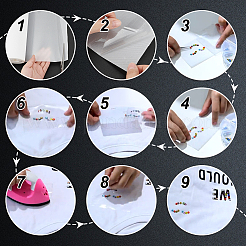 5 м акриловая бумага для теплопередачи DIY-WH0021-51B