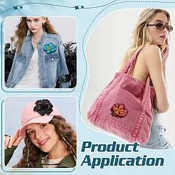 8 шт. 8 стили полиэстеровых нашивок для одежды&nbsp;PATC-BC0001-22