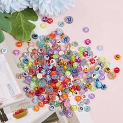 1000pcs 10 transparente gefrostete Acrylperlen im Stil&nbsp;OACR-SZ0001-13