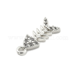 Стойки обшивки латунь микро проложить Циркон подвеску&nbsp;KK-D359-40P