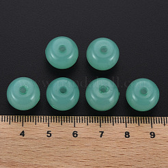 模造ゼリーアクリルビーズ  バレル  ミディアムアクアマリン  13x10.5mm  穴：2.5mm  約375個/500g&nbsp;MACR-S373-14-EA02