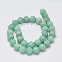 Fili di perline amazonite naturale&nbsp;G-S333-6mm-022