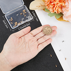 80шт 2 цвета латунные подвески&nbsp;KK-BBC0022-61B