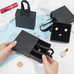 Quadratische Geschenkboxen aus Papier mit Schublade&nbsp;CON-WH0115-39