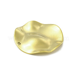Pendentifs texturés en acier inoxydable 201&nbsp;LS-STAS-A069-02G