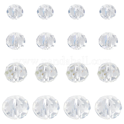 8 нить 4 стилей гальванические стеклянные бусины нити EGLA-LT0001-06D