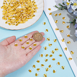 220 шт. 2 стиля пчелиных смоляных кабошонов для нейл-арта&nbsp;RESI-DR0001-06