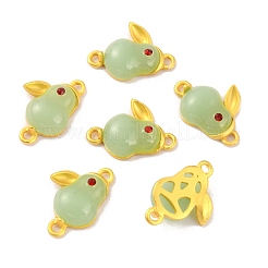 Шармы разъема из стеклянного сплава&nbsp;ENAM-WH0001-12KCG-A