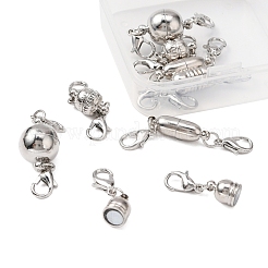 8 компл. 4 конвертера латунных магнитных застежек&nbsp;KK-YW0001-37