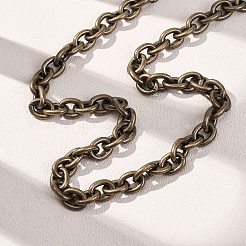 Женские цепочки из нержавеющей стали 304 толщиной 9 мм.&nbsp;NJEW-G194-03AB