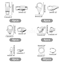 20 шт. карабины-клешни из хирургической нержавеющей стали 316&nbsp;STAS-DC0002-29