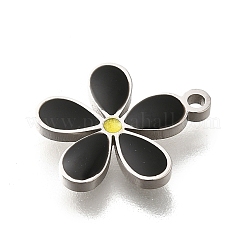 Breloques d'émail en laiton&nbsp;STAS-Q347-14P-01-1