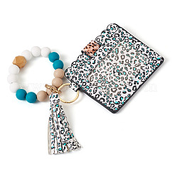 Porte-clés en perles de silicone&nbsp;KEYC-TAC00025