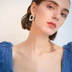 200 шт. латунные кольца для бокалов вина KK-SP0001-31A-G