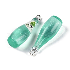 Прозрачные смоляные подвески&nbsp;RESI-D074-03B