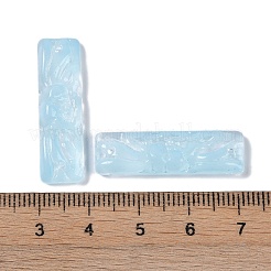 Стеклянные кулоны с краской для выпечки GLAA-S202-16H