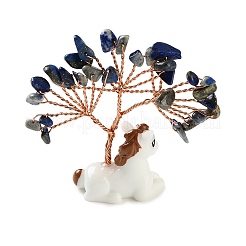 Natürliche Lapislazuli-Chips&nbsp;DJEW-A017-01K