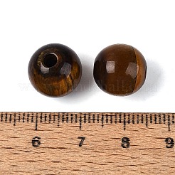 Natürlichen Tigerauge Perlen&nbsp;G-Q602-08C-10