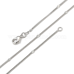 2 мм латунные цепочки с покрытием панциря для женщин и мужчин MAK-L044-24P