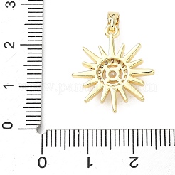 Латунные микро проложить кубического циркония подвески&nbsp;KK-D357-29G