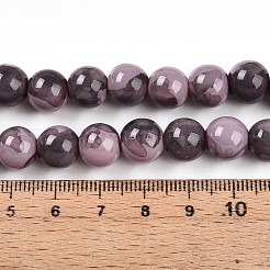 Выпечка окрашенные стеклянные бусины&nbsp;X1-DGLA-N003-10mm-C09