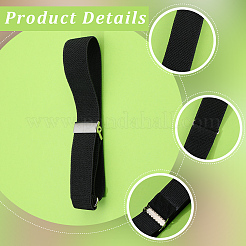 8 шт. 2-цветные полиэстеровые держатели для рукавов рубашек&nbsp;AJEW-CY0002-13