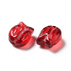 Прозрачные стеклянные бусины GLAA-O023-12